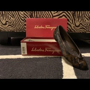 Salvatore Ferragamo Espresso Horse/Calf
